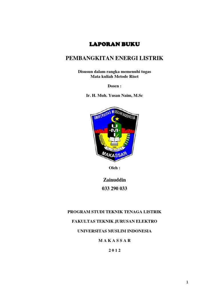 Laporan Buku
