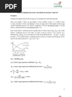 Solved Problems on Dc Machine Magnetic Circuit Continuation of Chapter 4-Vk