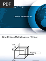 Mobile Computing: Cellular Network