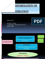 Biotransformation of Drugs