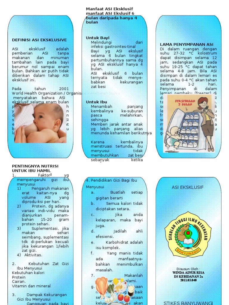 Leaflet Asi Eksklusif