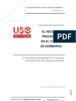 Estudio Preventivo Tiempos de Trabajo en Bomberos