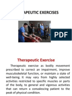 Therapeutic Exercises
