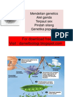 Genetika Hukum Mendel