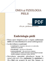 Anatomia Si Fiziologia Pielii