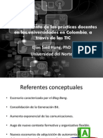 Fortalecimiento de Las Prácticas Docentes en Las Universidades en Colombia, A Través de Las TIC