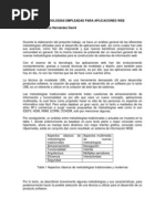 METODOLOGÍAS EMPLEADAS PARA APLICACIONES WEB