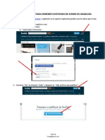 Como Embeber Documentos de Scribd en Arablogs