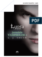 L.J. Smith - Jurnalele Vampirilor-2-Lupta