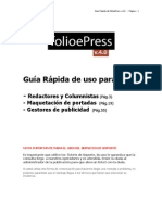 Guia Rapida FolioePress v4
