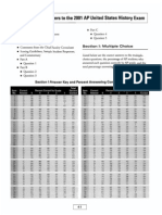 Apush 2001 Answer Key