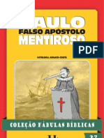 Coleção Fábulas Bíblicas Volume 27 - Paulo, Falso Apóstolo