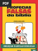 Coleção Fábulas Bíblicas Volume 28 - Profecias Falsas da Bíblia