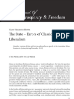 The State - Errors of Classical Liberalism