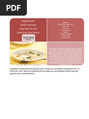 recipe card