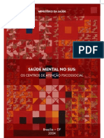 Ministério Da Saúde - Saúde Mental No Sus