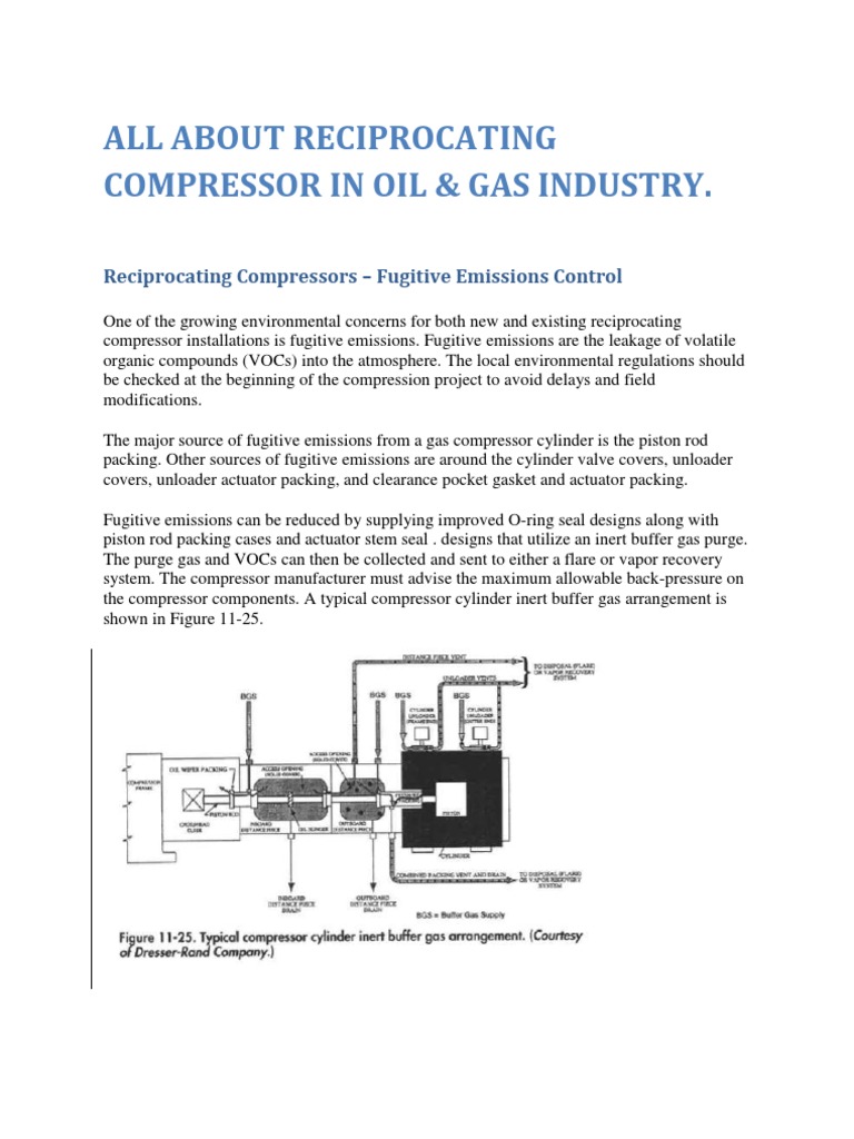 Common Drivers of Gas Compressors | PDF | Gas Compressor | Cylinder ...