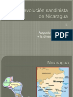 La revolución sandinista de Nicaragua