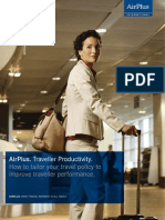 AirPlus. Traveller Productivity. How to Tailor Your Travel Policy to Improve Traveller Performance.
