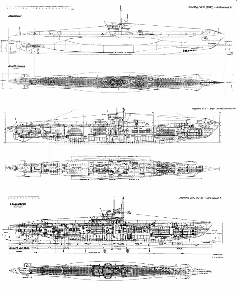 U-Boot Generalpläne | PDF