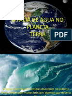 A Falta de Água No Planeta Terra