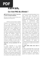 Download Taiwan ce nest pas du chinois version chinoise francaise by Yu-Jung Sun SN117000155 doc pdf