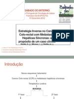 02 - Estratégia Inversa No Cancro Colorectal Com Metástases Hepáticas Síncronas