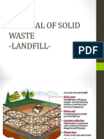 Disposal of Solid Waste