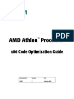 AMD Athlon Processor x86 Code Optimization Guide (Updated 02