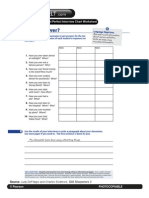 "Have You Ever " Present Perfect Interview Chart Worksheet Title