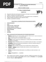 Guião TG - Riscos e Catástrofes Naturais