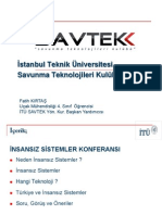 Fatih Kırtaş İnsansız Sisstemler