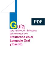 114246078 Guia Para La Atencion Educativa Del Alumnado Con Trastornos en El Lenguaje Oral y Escrito