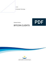 Bachelor's Thesis: "Bitcoin Clients" by Rostislav Skudnov