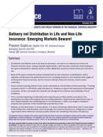 Delivery not Distribution in Life and Non-Life Insurance