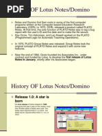 History of Lotus Notes