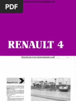 Manual de Taller Renault 4.pdf | Generador eléctrico | Direccion
