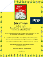 How the Grinch Stole Christmas Freebie