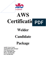 AWS Welder Certification Guide