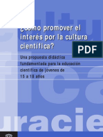 Cultura científica para jóvenes