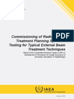 Commissioning For Radiotherapy TPS