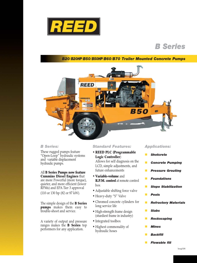 Concrete Pump Engines
