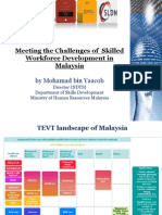 Mohamad Bin Yaacob - Challenges of Skilled Workforce Development in Malaysia