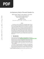 Download An Exploratory Study of Personal Calendar Use by Manas Tungare SN11707676 doc pdf