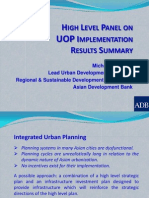 1 - URBAN DAY 2012 - UOP Implementation Mike Lindfield