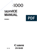 Canon BJC-1000 Service Manual