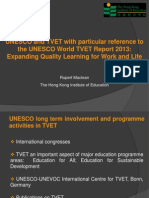Rupert Maclean - UNESCO World TVET Report 2013
