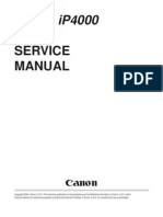 Canon Pixma Ip4000 Service Manual