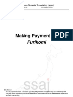 Making Payment Via: Furikomi