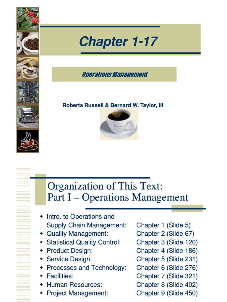 Operations Management, Compelte Slides,Supply chain Management | Strategic  Management | Competitiveness